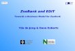 Yde de Jong & Dave Roberts - ZooBank and EDIT: Towards a business model for ZooBank