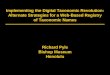 Richard Pyle - Implementing the Digital Taxonomic Revolution: Strategies for a Successful Web-Based Registry of Taxonomic Names