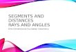Segments, Rays And Angles