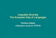 Linguistic diversity ¼±¹±