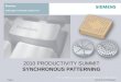 2010 Solid Edge Productivity Summit: Synchronous Patterning