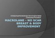 NO SCAR BREAST & BODY IMPROVEMENT