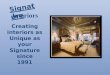 Interior Design Services from Signature Interiors