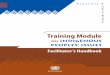 Training module on indigenous peoples issues