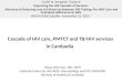 Cascade of HIV Care, PMTCT and TB/HIV Services in Cambodia