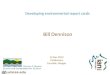 Developing Environmental Report Cards - Dennison