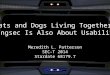 Cats And Dogs Living Together: Langsec Is Also About Usability