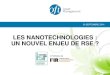 Les nanotechnologies : un nouvel enjeu de RSE ?
