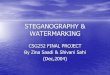 Steganography And Watermarking