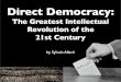 Direct Democracy Manifesto