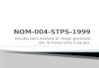 Nom 004-stps-1999 presentacion grupo ceres