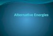 Spain : Alternative Energies