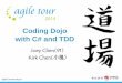 Agile tour 2014 - Coding Dojo with C# and TDD
