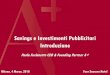 Savings e Investimenti Pubblicitari: Intro - 4 marzo 2010  - Furlanetto