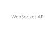 Web Socket API