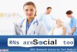 RNs are Social Too! Research Survey by Tact Medical Staffing