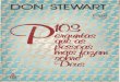 103 perguntas que as pessoas fazem sobre deus   don stewart