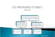 FSF2D-Les Pronoms D’Objet-RéVision   Partie 1