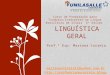 Parte 2   linguística geral saussure - apresentação