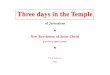 The Three Days in the Temple