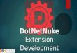 Getting Started with DNN Extension Development