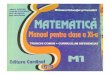 Manual Matematica clasa a XI-a M1 (Real) Editura Cardinal