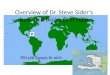 Haiti  Overview of Dr. Steve Sider Research Projects 2011