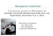 Managerial Leadership - Dr. Harry CD