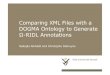 Comparing XML Files with a DOGMA Ontology to Generate Omega-RIDL Annotations