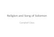 IB English Song of Solomon Presentation Religion
