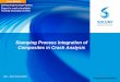 Stamping Process Integration of Composites in Crash Analysis