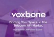 Voxbone, Hugh Goldstein, TADSummit Finding Your Space in the Telecom API Market