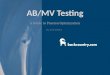 New AB/Multi-variant Testing Guide