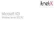 Virtual Deep-Dive: Microsoft VDI