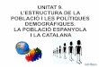 Unitat 9   població espanya i catalunya