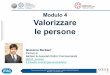 Giacomo Barbieri - Modulo 4 - Valorizzare le persone - 29/10/2012