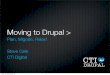 Drupal Migration - Planning & Implementing A Move To Drupal