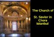 Chora Church Istanbul