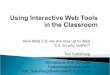 Using Interactive Web Tools In The Classroom
