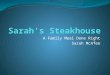 Sarahs Steakhouse.Pps