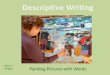 Descriptive writing1