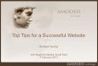 Top tips for a successful website at the AVA Regional Meeting