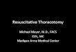Resuscitative thoracotomy
