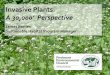 Invasive Plants: A 30,000 ft Perspective