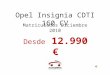 Opel insignia cdti 160 cv