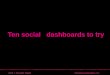 Ten social dashboards to try