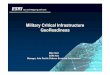 Military Critical Infrastructure: GeoReadiness