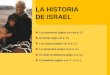 La historia del Pueblo de Israel