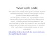 WSO Cash Code