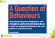 iMPOWER's 'A Question of Behaviours' Report Launch Slides